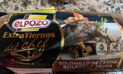 Foto de Solomillo de cerdo con boletus y trufa