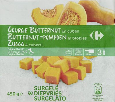 Foto de Courge Butternut en cubes