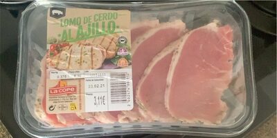 Foto de Lomo de cerdo al ajillo