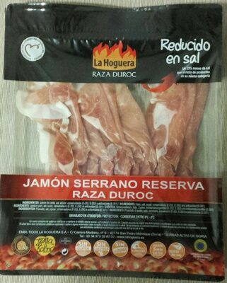Foto de Jamon serrano reserva. Raza duroc