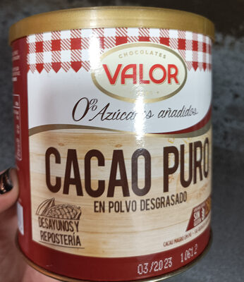 Foto de cacao puro