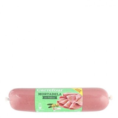 Foto de Mortadela con aceitunas
