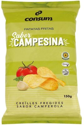 Foto de Patatas fritas lisas sabor campesina