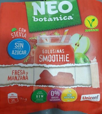 Foto de Golosinas smoothie fresa y manzana
