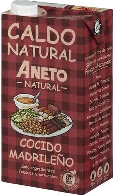Foto de Caldo natural cocido madrileño