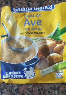 Foto de Sopa de ave con arroz