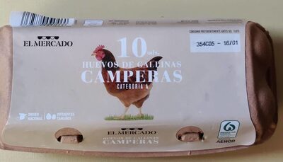 Foto de Huevos de gallinas camperas