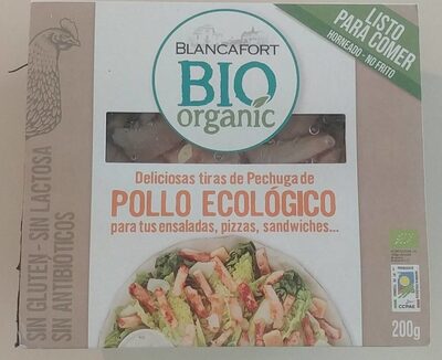 Foto de Tiras de Pechuga de Pollo Ecológico
