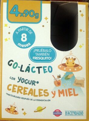 Foto de Go-Lácteo con yogur, cereales y miel