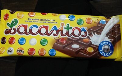Foto de Chocolate con leche al anhar Lacasitos