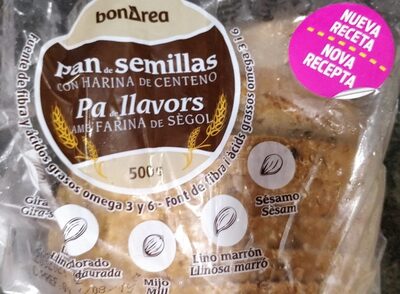 Foto de Pan de semillas con harina de centeno