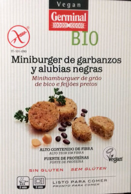 Foto de Minibugers de garbanzos y alubias negras