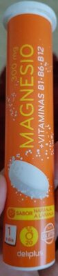 Foto de Magnesio + Vitaminas B1 B6 B12 sabor Naranja