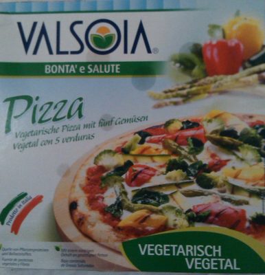 Foto de Pizza vegetal con 5 verduras