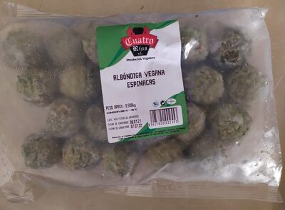 Foto de Albóndigas veganas de espinacas