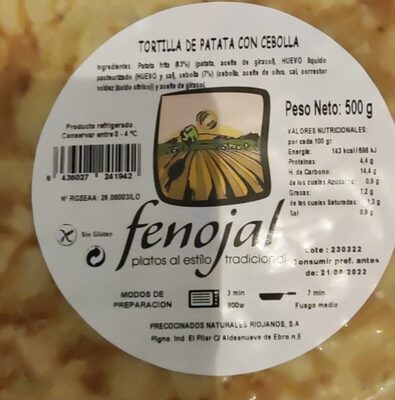Foto de Tortilla de patatas con cebolla