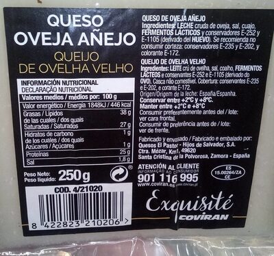 Foto de Queso oveja añejo