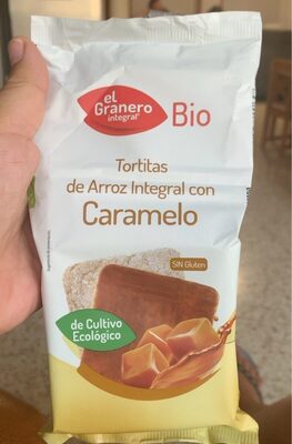 Foto de Tortitas de arroz integral con caramelo