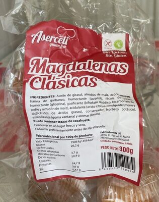 Foto de Magdalenas Clásicas