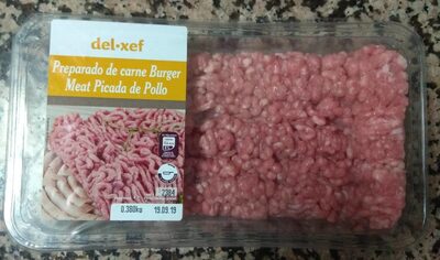 Foto de Carne picada burger meat de pollo