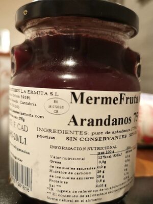 Foto de Mermelada arándanos