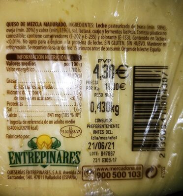 Foto de Queso de mezcla
