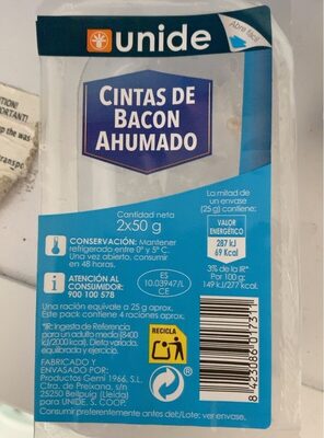 Foto de Cintas de bacon ahumado