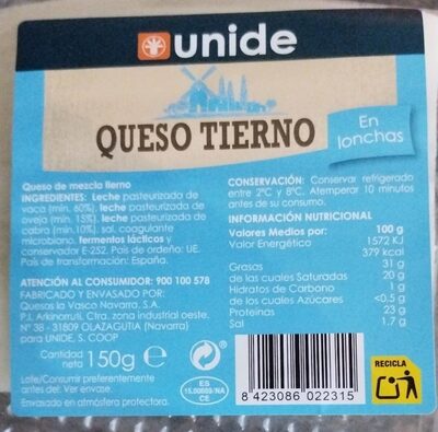 Foto de Queso tierno en lonchas