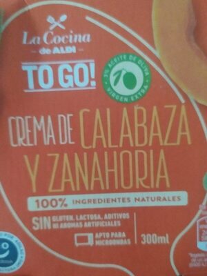 Foto de Crema de zanahoria y calabaza