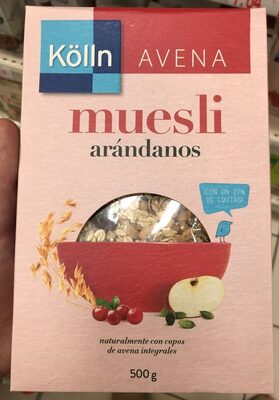 Foto de Muesli arándanos