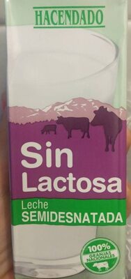 Foto de Leche semidesnatada sin lactosa