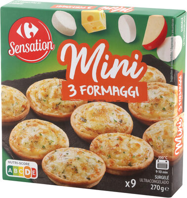 Foto de Mini pizzas tres quesos