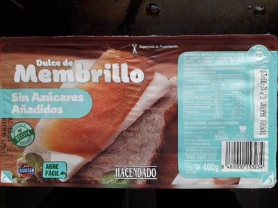 Foto de Dulce de membrillo sin azúcares añadidos