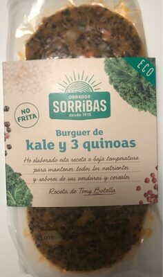 Foto de Hamburguesa de kale y 3 quinoas