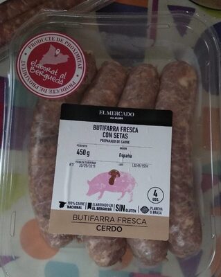 Foto de Butifarra fresca con setas