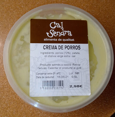 Foto de Crema de porros