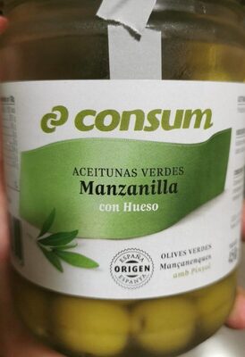 Foto de Aceitunas con hueso manzanilla