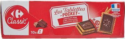 Foto de Les Tablettes POCKET CHOCOLAT NOIR