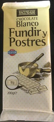 Foto de Chocolate blanco fundir y postres