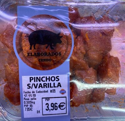Foto de Pinchos parrilla cerdo