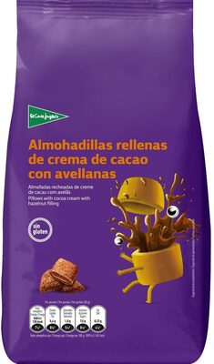 Foto de Almohadillas rellenas de crema de cacao con avellanas