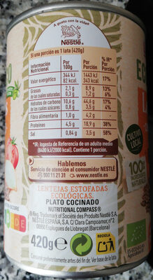 Foto de Litoral Ecológico Lentejas con su sofrito Variedad Pardina