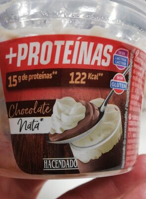 Foto de Postre proteínas chocolate nata