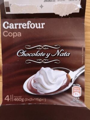 Foto de Copa con Nata y Cacao