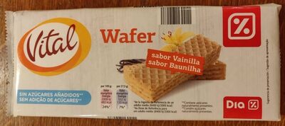 Foto de Wafer sabor vainilla
