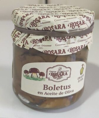 Foto de Boletus en aceite de oliva