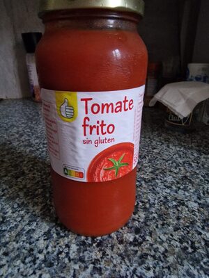 Foto de tomate frito sin gluten