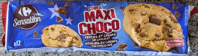 Foto de Cookie maxi choco pépites et chunks* de chocolat