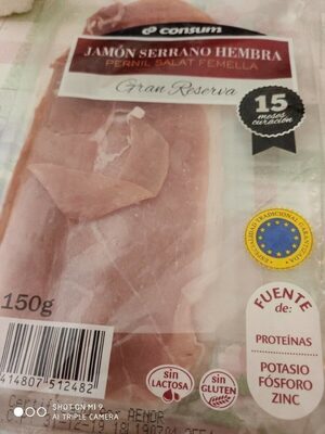 Foto de Jamon serrano hembra gran reserva