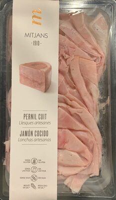 Foto de Jamón cocido Raza Duroc lonchas artesanas